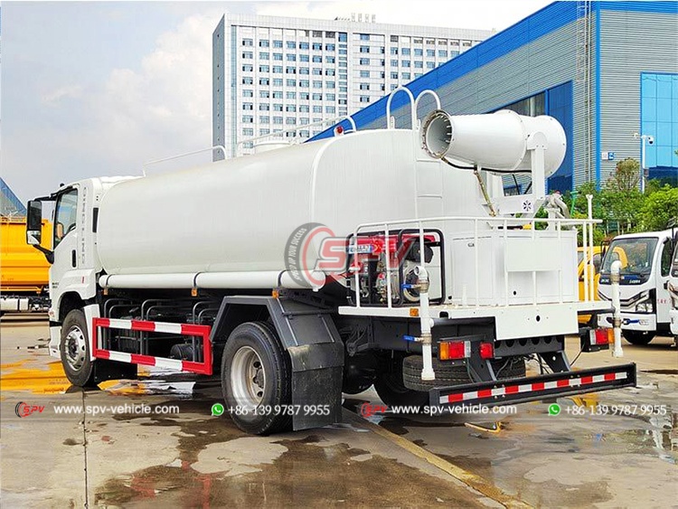 Multi-functional Dust Suppression Truck ISUZU - Rear Left Side